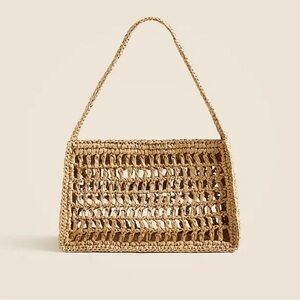 NWT J. Crew Paros Open-Weave Bag